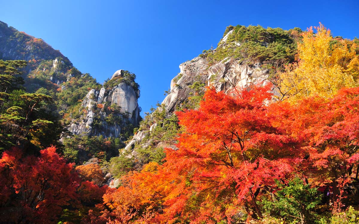 昇仙峡の紅葉