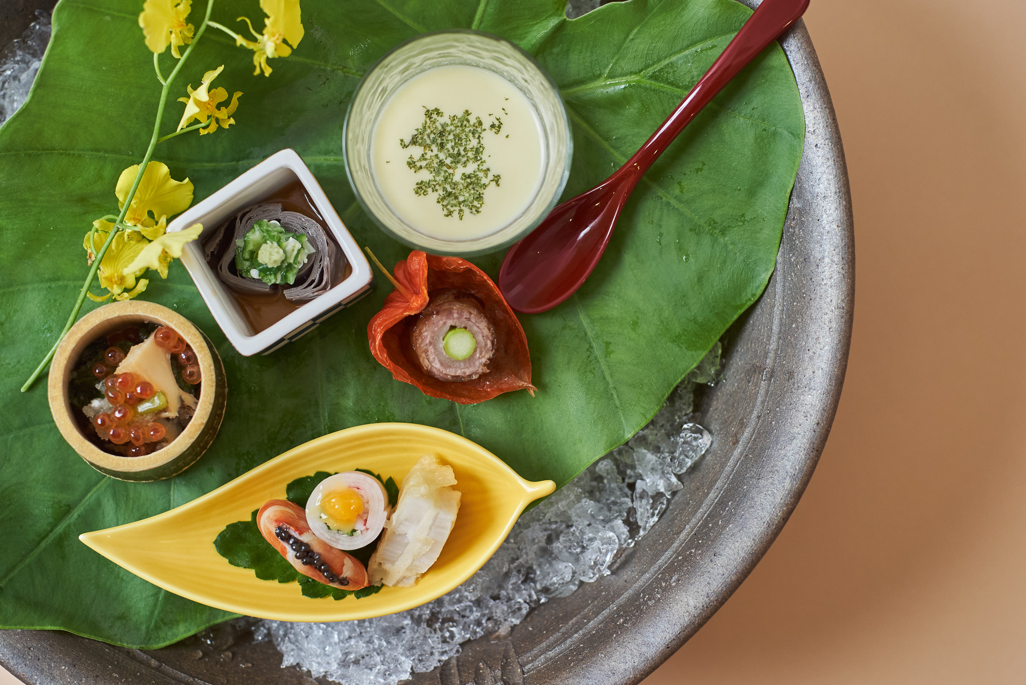 山梨の味覚を楽しむ夕食